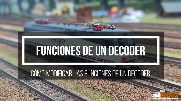 Modificar funciones de un decoder
